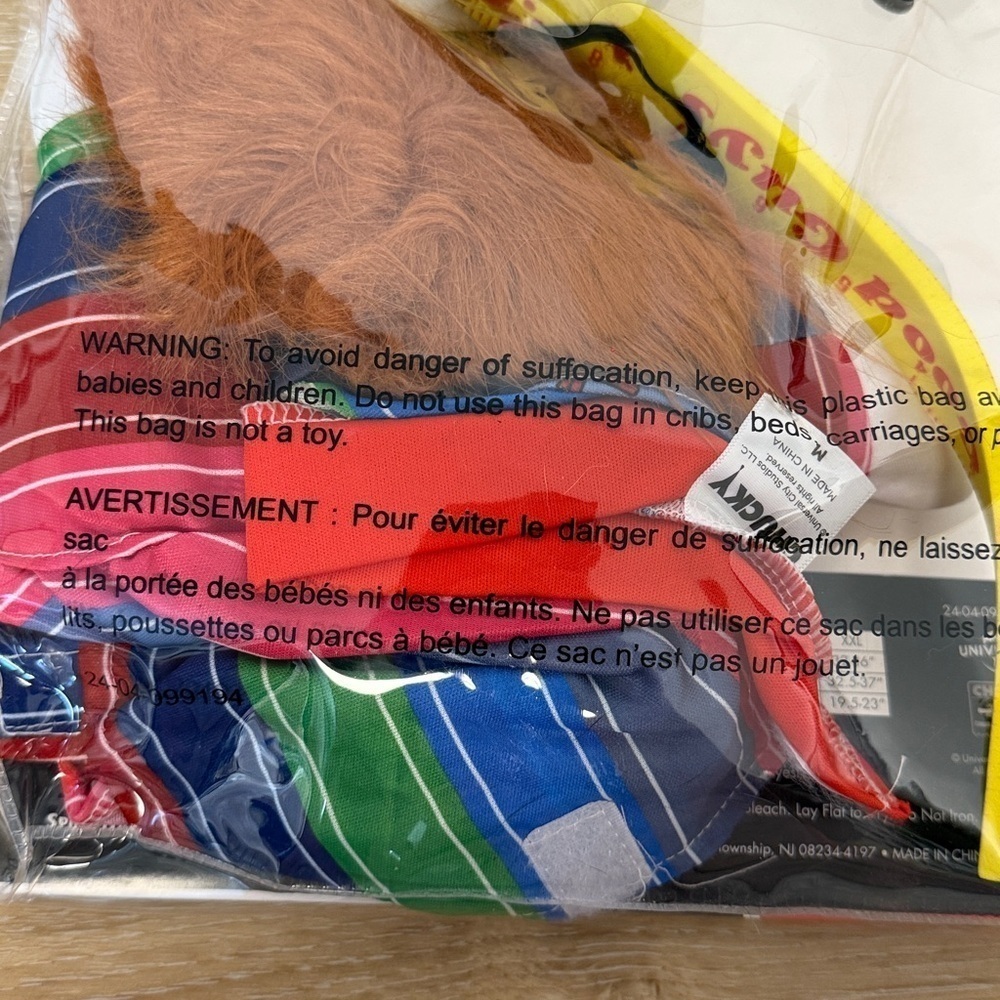Chucky Halloween dog costume 18-28lbs - Picture 4 of 5